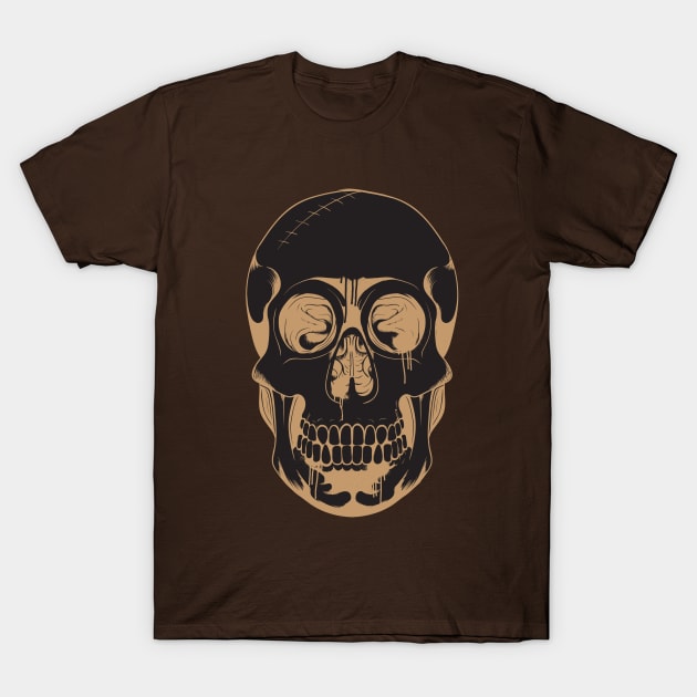 Bloody Skull T-Shirt by ginanperdana